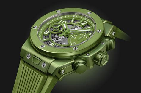 montre hublot verte|montre Hublot prix.